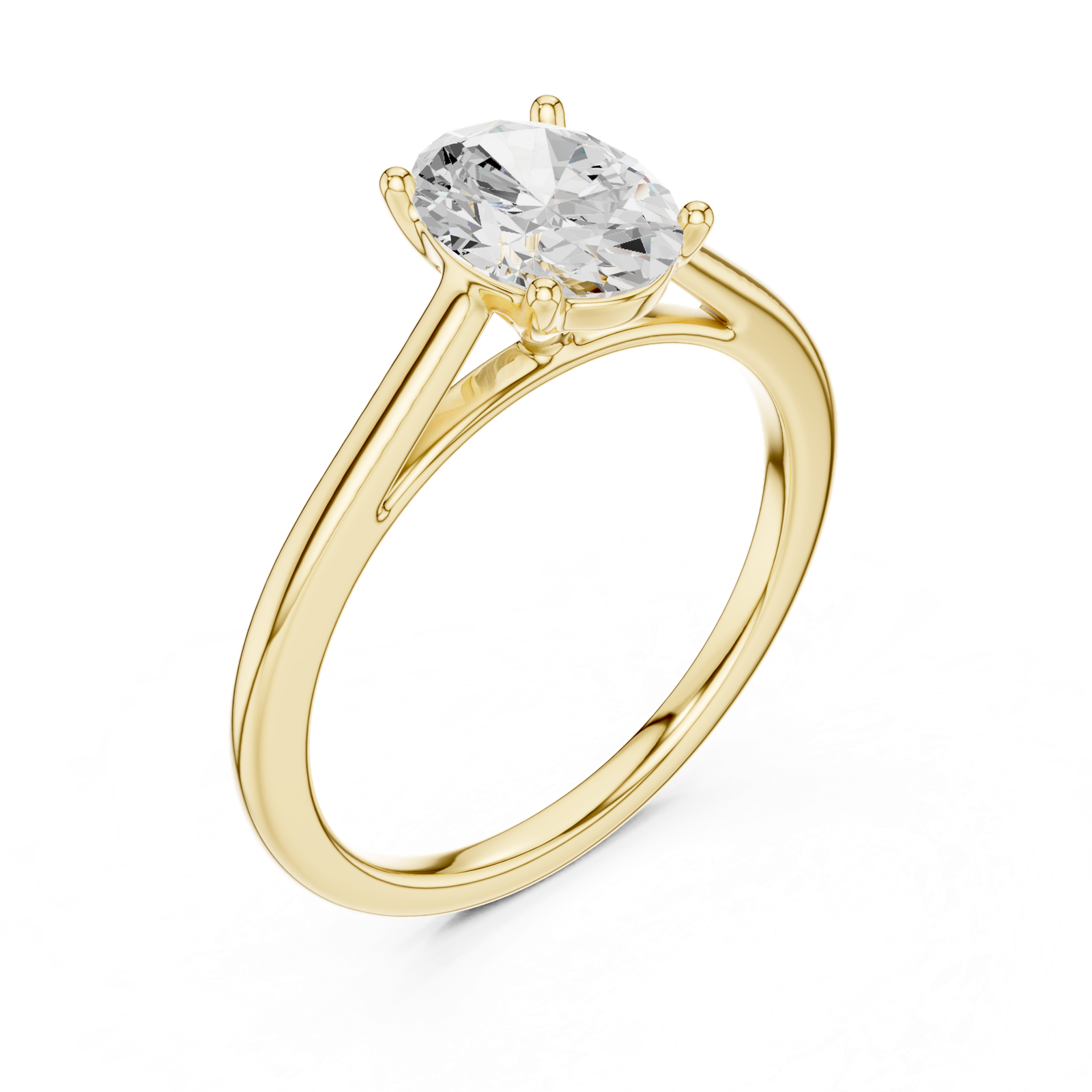 Gold Ring SBWR(19), Yellow Gold, view 2