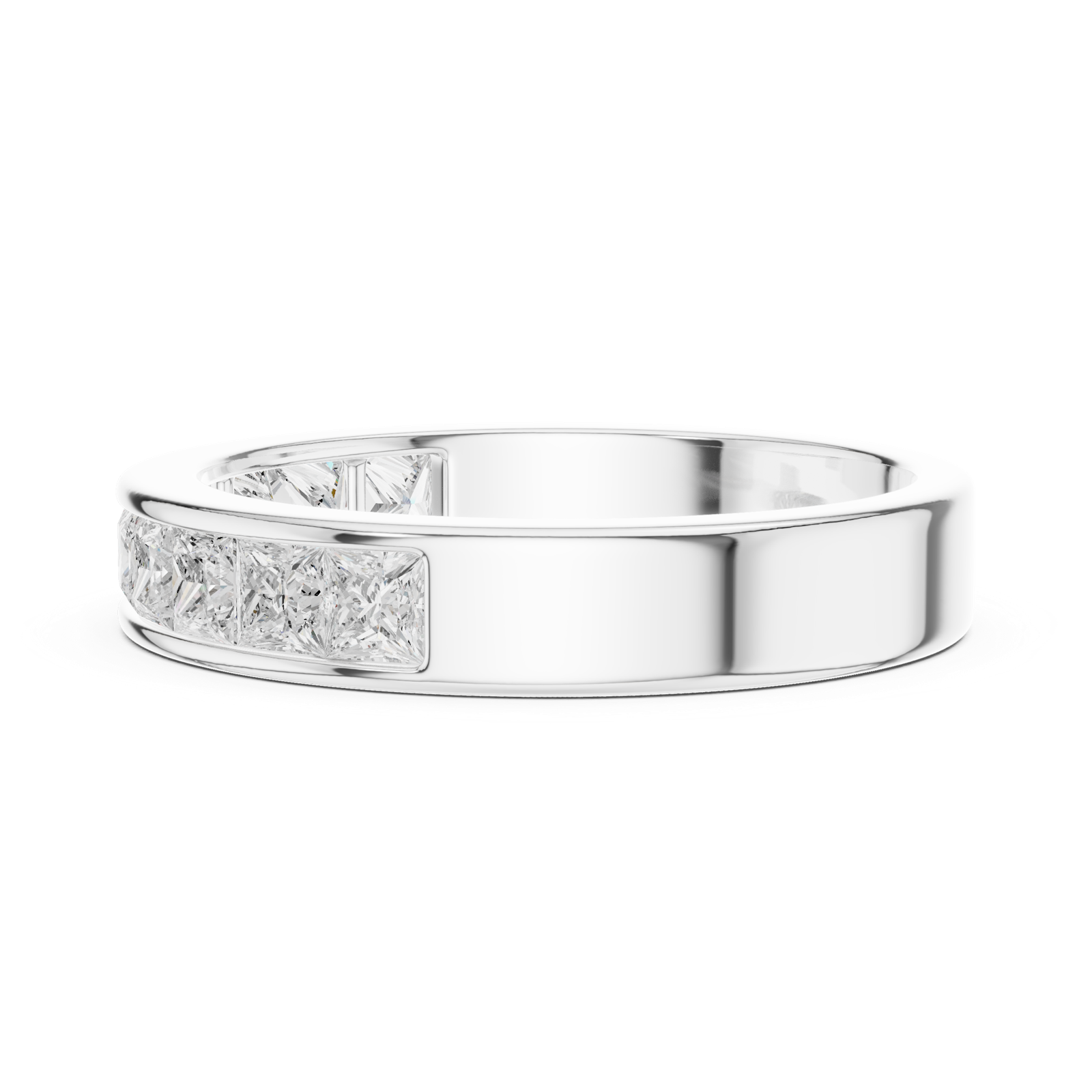 Gold Ring SBWR(65), White Gold, view 3