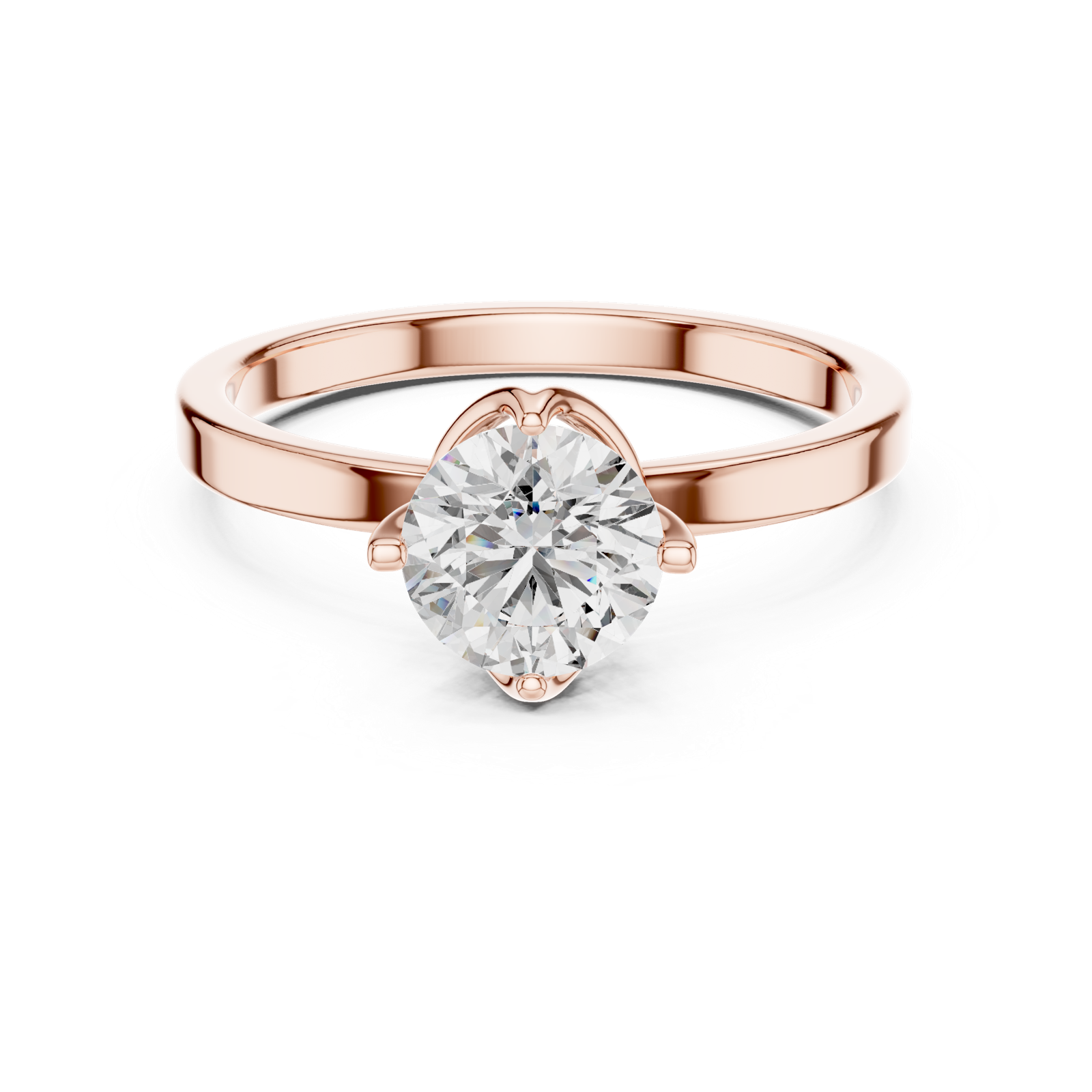 Gold Ring LR-0018, Rose Gold