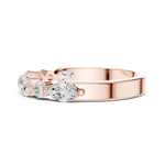 Gold Ring DDLR-384, Rose Gold, view 3