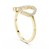 Gold Ring DR-6314, Yellow Gold