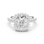 Gold Ring DDLR-732, White Gold