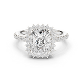 Gold Ring DDLR-732, White Gold