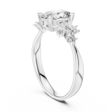 Gold Ring 20-10002L, White Gold