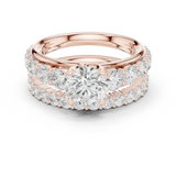 Gold Ring DDLR-295, Rose Gold