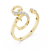 Gold Ring SBWR(29), Yellow Gold, view 2