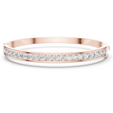 14K Solid Gold Lab Diamond Bracelet, Rose Gold