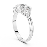 Gold Ring DDLR-003, White Gold