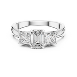 Gold Ring LR-0034, White Gold