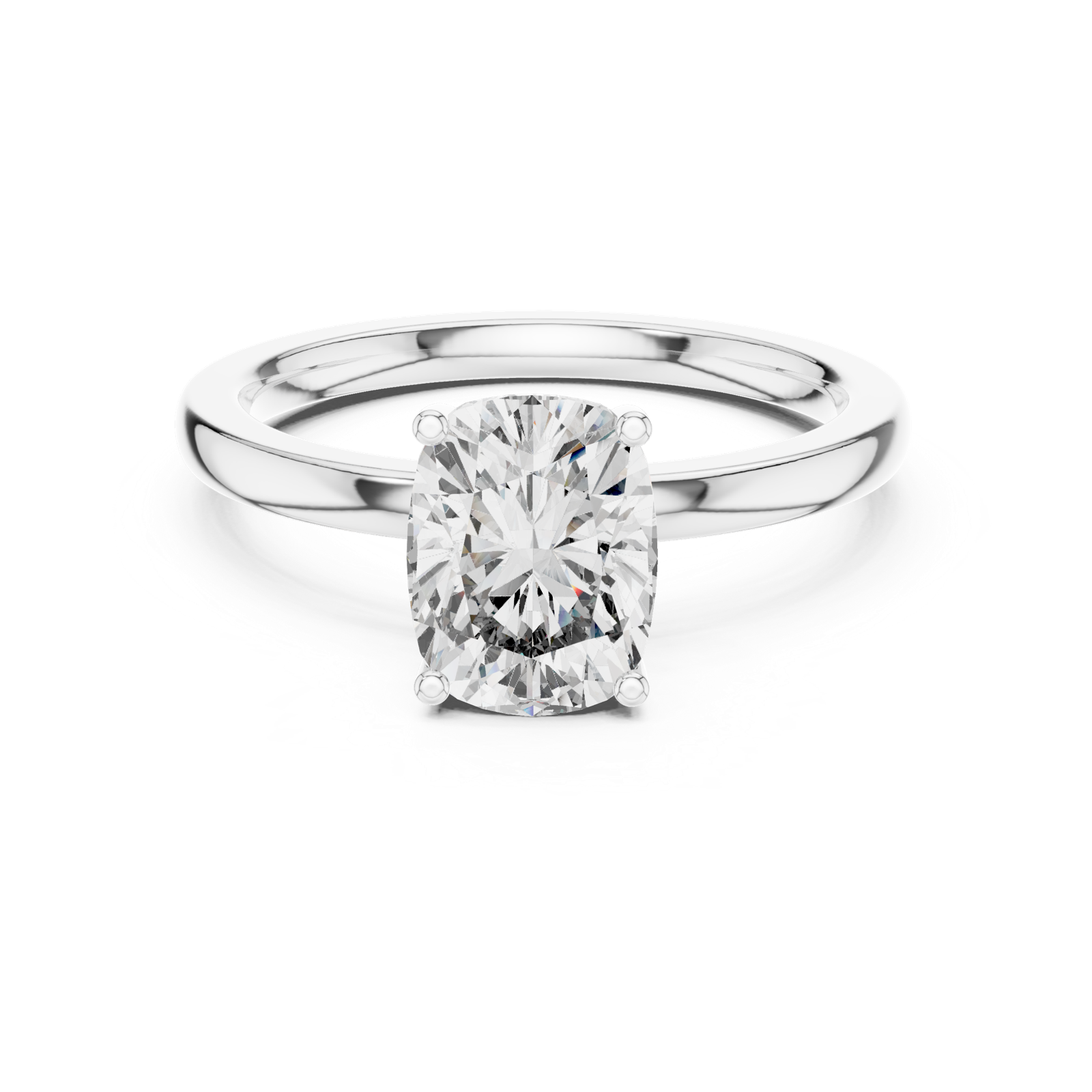 Gold Pendant 9-10037L_SS12, White Gold