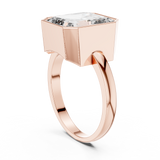Gold Ring GR01, Rose Gold, view 1