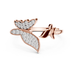 Gold Ring 12-10024@L, Rose Gold