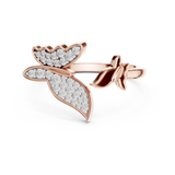 Gold Ring 12-10024@L, Rose Gold