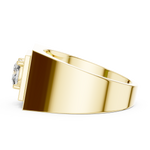 Gold Ring L28-GR, Yellow Gold, view 3
