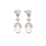 Gold Earrings AER-1, Rose Gold