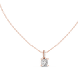 Gold Pendant GPD-0071, Rose Gold, view 1