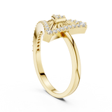 Gold Ring LR-01 (87), Yellow Gold
