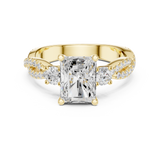Gold Ring DDLR-1039, Yellow Gold, view 4
