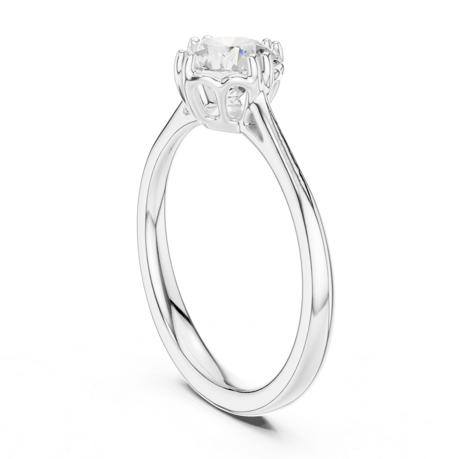 Gold Ring DDLR-552, White Gold