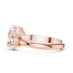 Gold Ring DDLR-003, Rose Gold, view 3