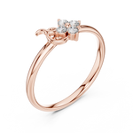 Gold Ring 1 (393), Rose Gold, view 2