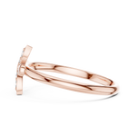 Gold Ring 1 (263), Rose Gold, view 3