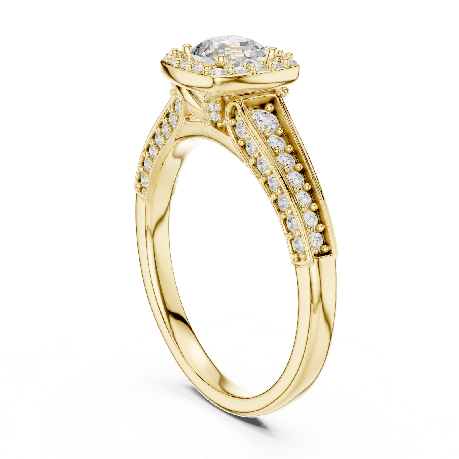 Gold Ring LR-0272, Yellow Gold, view 1