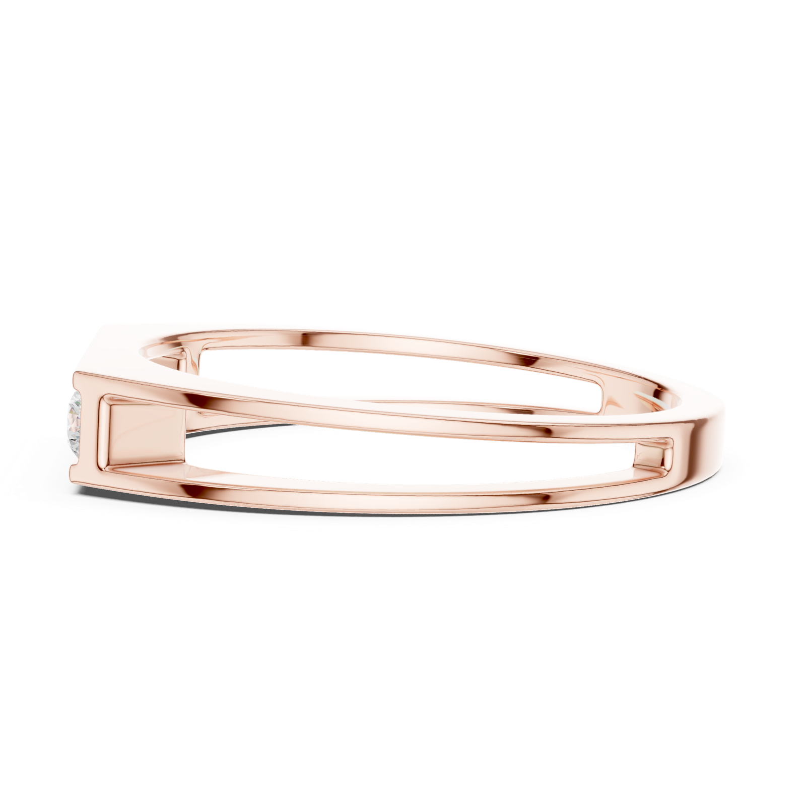 Gold Ring SBMR(16), Rose Gold, view 3