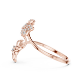 Gold Ring 1 (166), Rose Gold, view 3