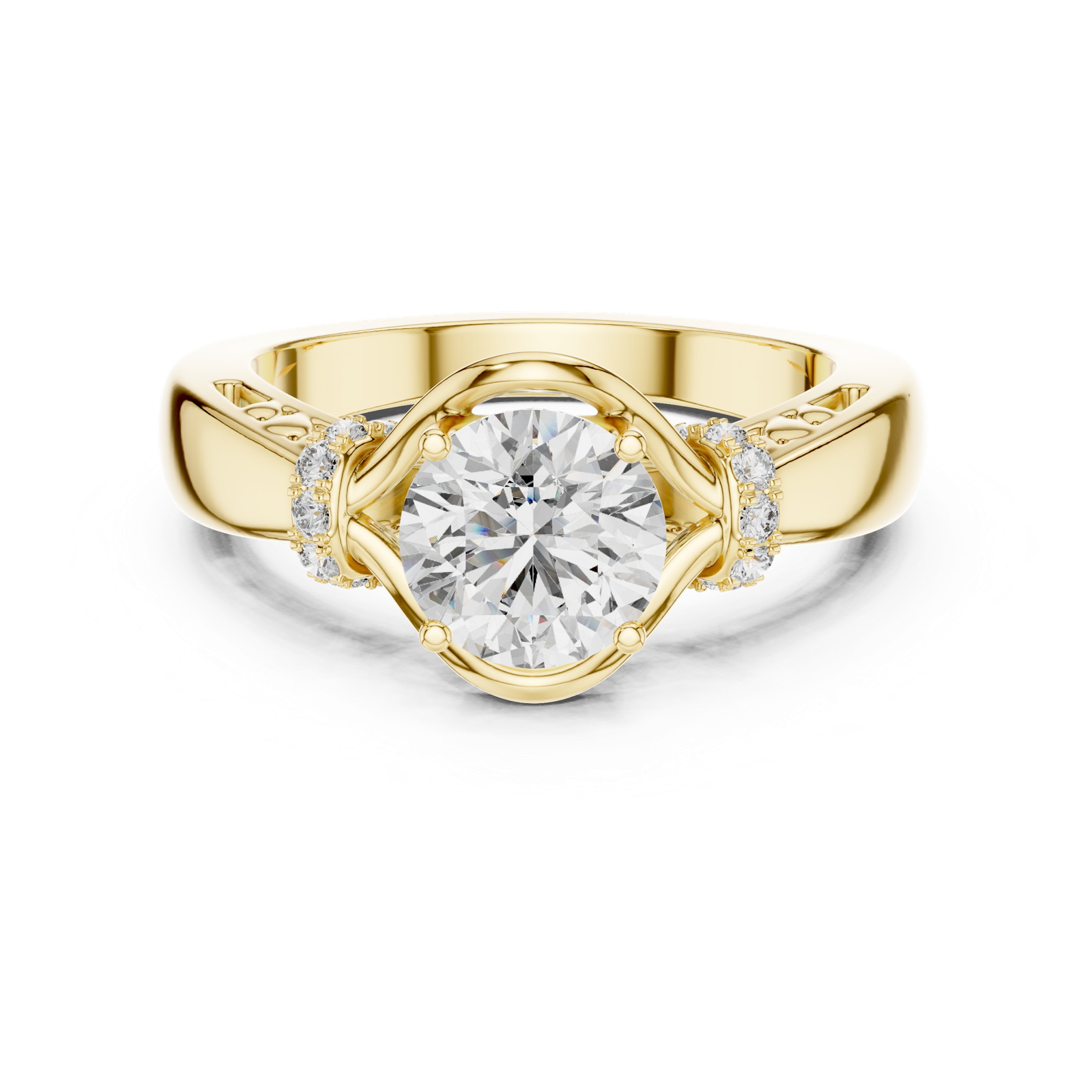 Gold Ring LR-0112, Yellow Gold