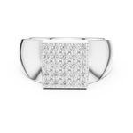 Gold Ring SBMR(18), White Gold