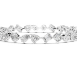Gold Bracelet DP0028, White Gold, view 3