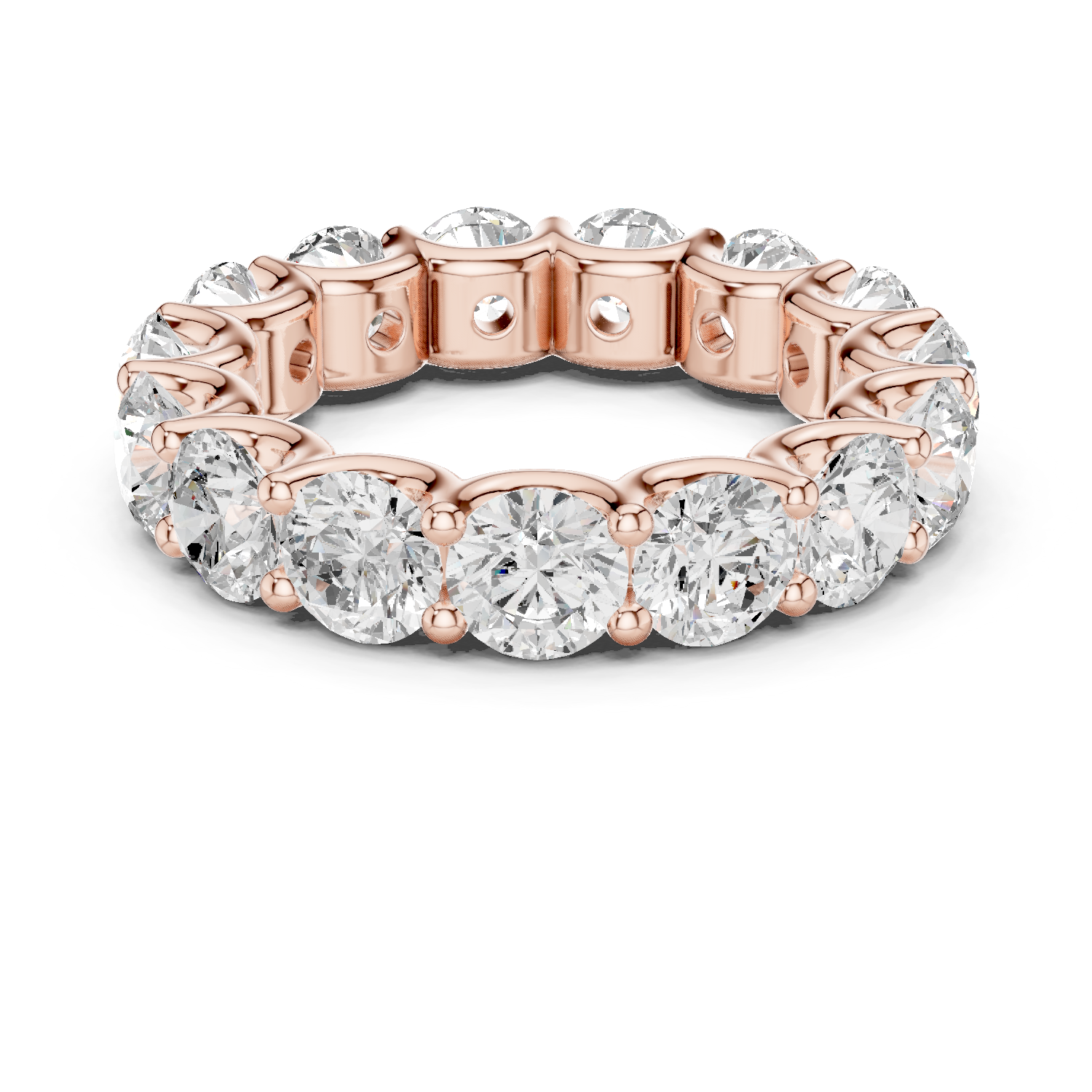Gold Ring DDLR-661, Rose Gold
