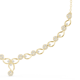 Gold Necklace SBWN (7), Yellow Gold, view 3
