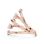 Gold Ring SBWR(28), Rose Gold, view 3