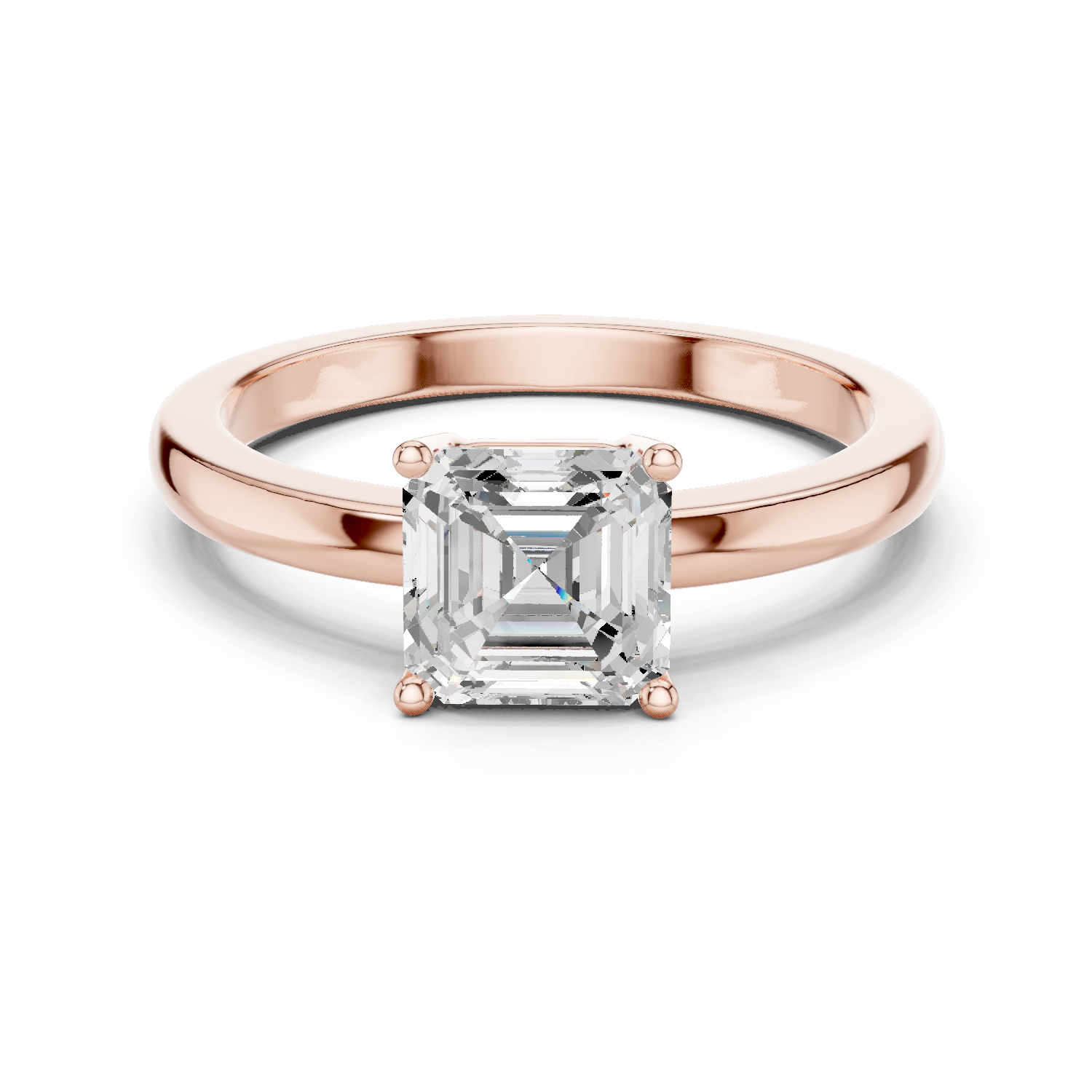 Gold Ring DDLR-1108, Rose Gold