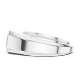 Gold Ring SBMR(28), White Gold, view 3