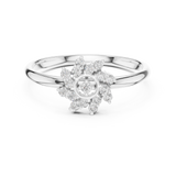 Gold Ring 1 (275), White Gold, view 4