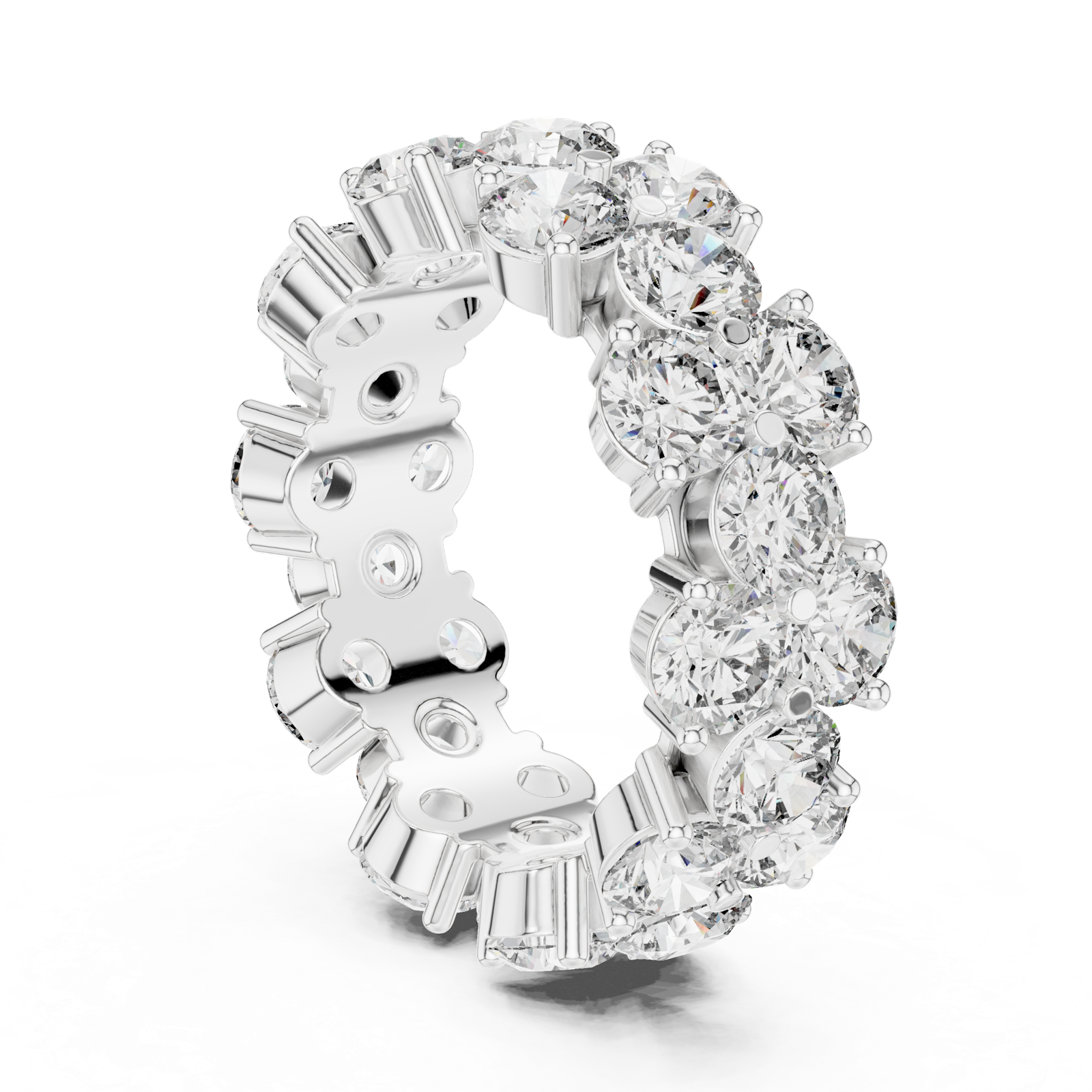 Gold Ring DDLR-244, White Gold