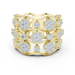Gold Ring DDLR-813, Yellow Gold