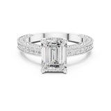 Gold Ring DDLR-978, White Gold, view 4