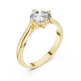Gold Ring 00001L (12), Yellow Gold, view 2