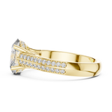 Gold Ring DDLR-192, Yellow Gold, view 3