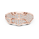Gold Ring SBMR(20), Rose Gold, view 4