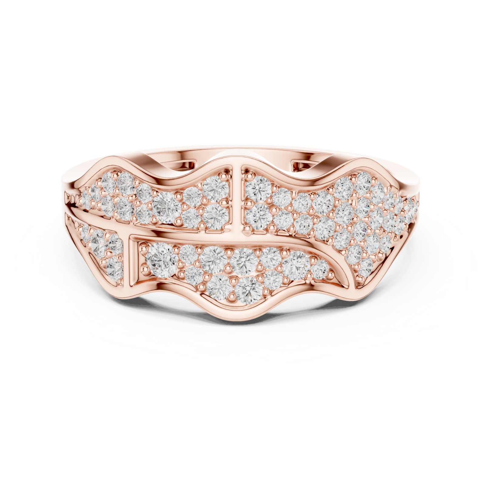 Gold Ring SBMR(20), Rose Gold, view 4