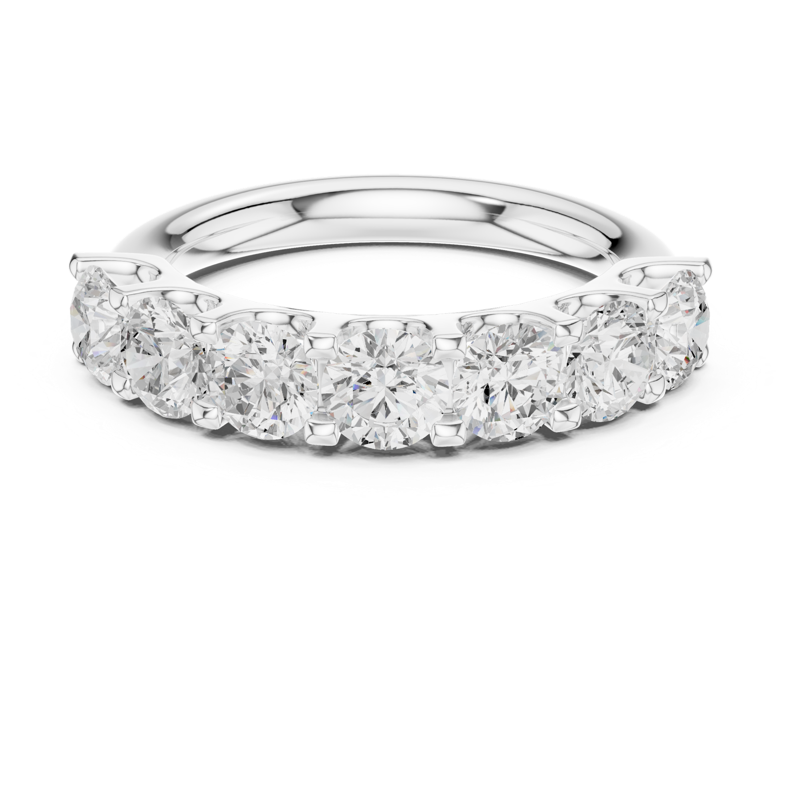 Gold Ring DDLR-684, White Gold, view 4