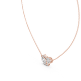 Gold Pendant GPD-0019, Rose Gold, view 2
