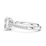 Gold Ring DDLR-728, White Gold, view 3
