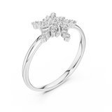 Gold Ring 1 (277), White Gold, view 2