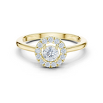 Gold Ring DDLR-833, Yellow Gold